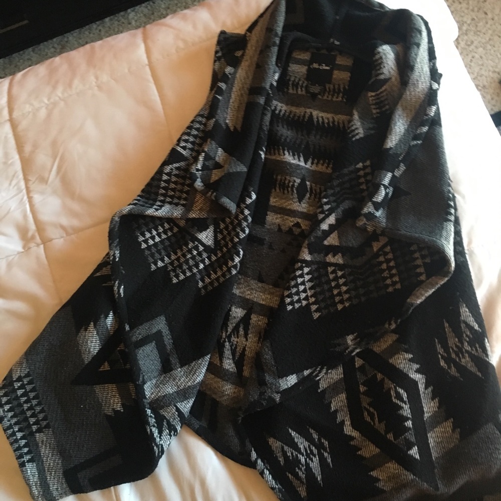 Black and Grey Sweater